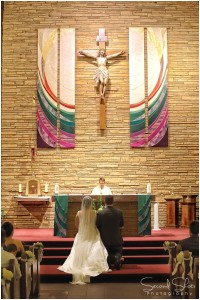 Conroe Sacred Heart Catholic Church Wedding