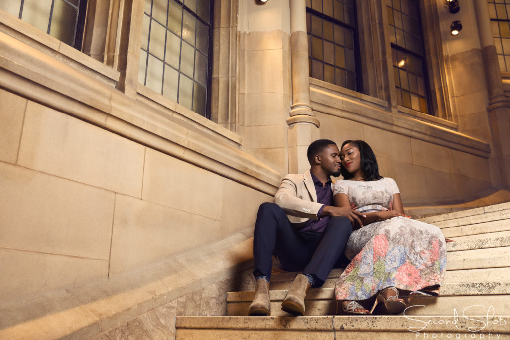 1 Suzzalo Library Engagement Photos