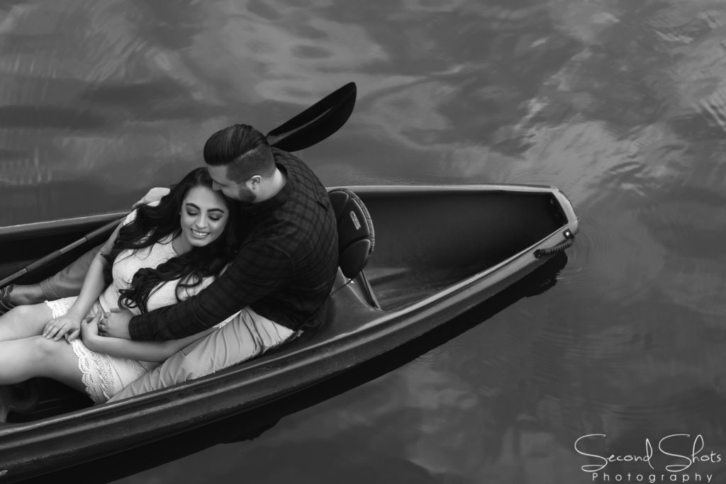 3 Canoe Engagement Photos