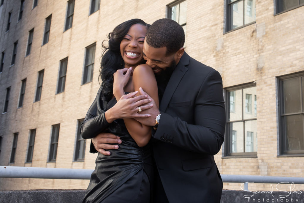 004 Houston Rooftop Engagement Session